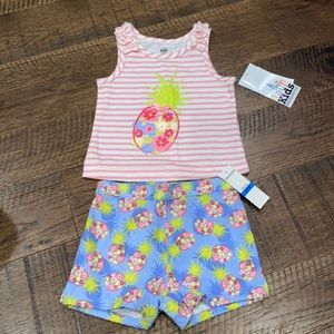 NWT Toddler Pineapple Outfit